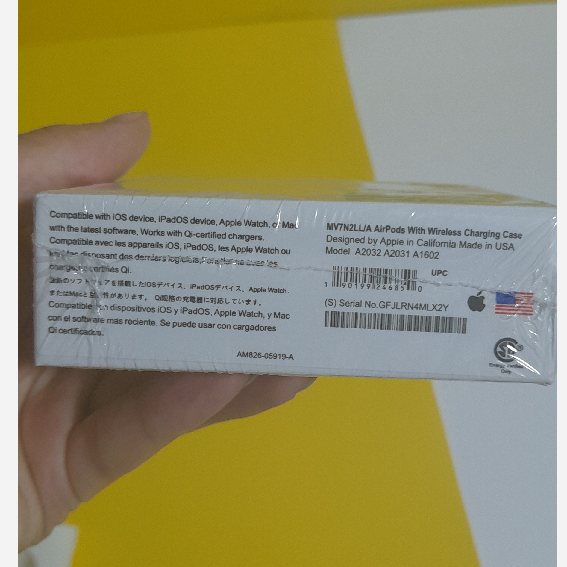 ایرپاد اپل سری Airpods 2 آمریکا بالاترین کیفیت بازار Anc دار گارانتی دبی فروش به قیمت پارسال ایکس