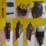 ماشین اصلاح ریش تراش حرفه ای Lt-809 آرایشگری - نمایشگر دار - تیغه سرامیکی - طراحی جذاب ایکس