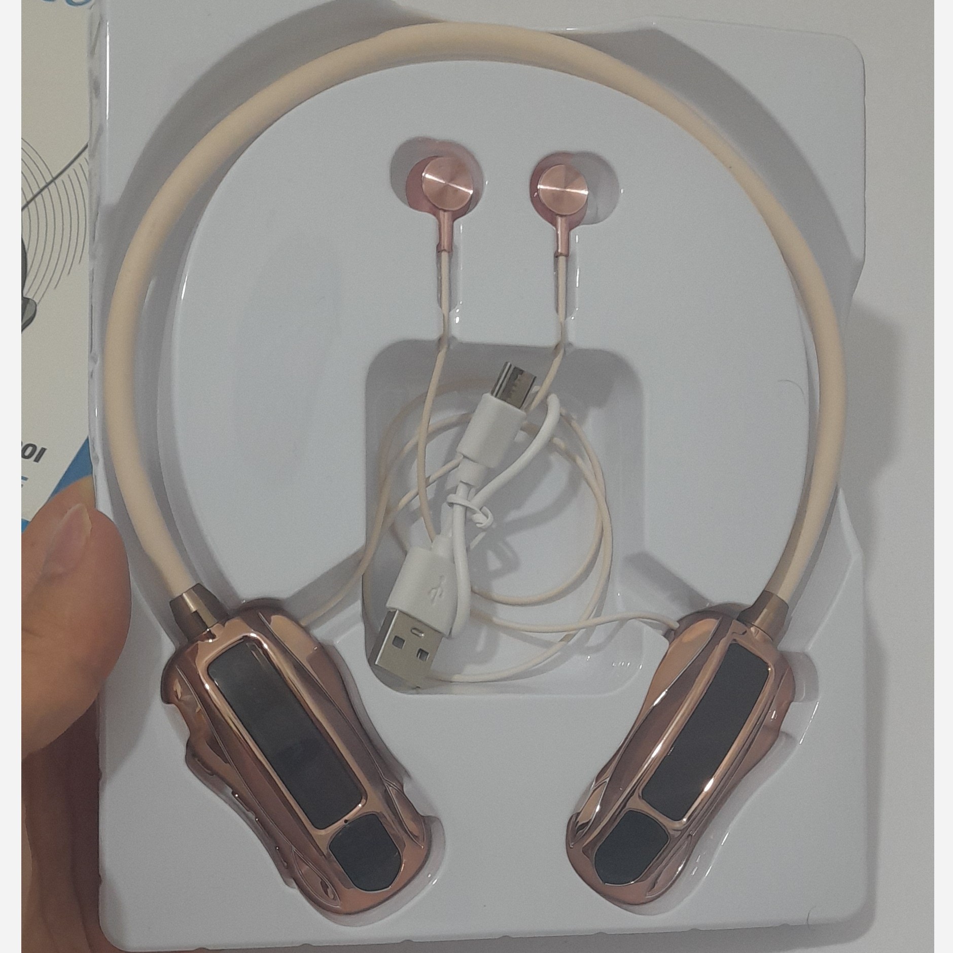 هندزفری گردنی انکر Anker U300i دارای ANC و میکروفون با الگوریتم هوش مصنوعی و گواهی IPX5 و رم خور ایکس