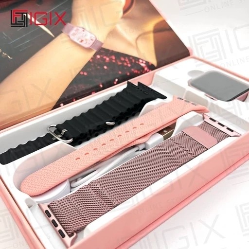 ساعت هوشمند WISME X29 mini اورجینال تمام صحفه 3 بند فلری حصیری پرفرووش