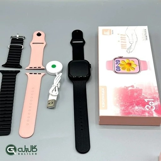 ساعت هوشمند KW68 MINI سه بند سری 10 امولد سنسور دار2026 بالاترین کیفیت بازار پرفرووش