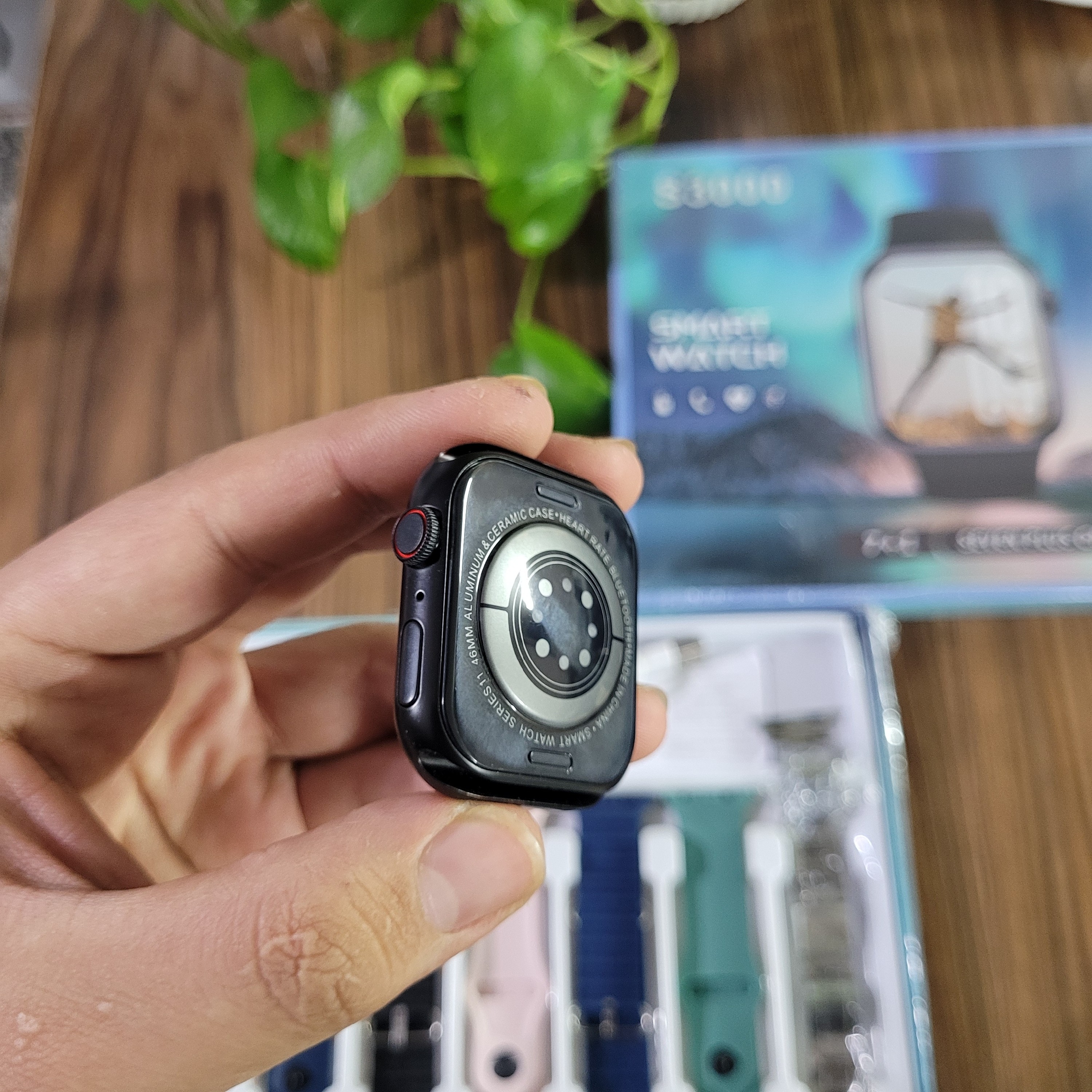 ساعت هوشمند S3000 هفت بند همراه با بند فلزی ورژن 2026 تمام صحفه اورجینال درجه یک پرفرووش