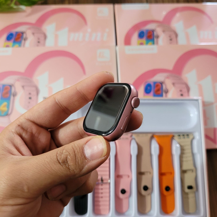 ساعت هوشمند KW87 mini هفت بند ورژن 2026 تمام صحفه اورجینال پرفرووش