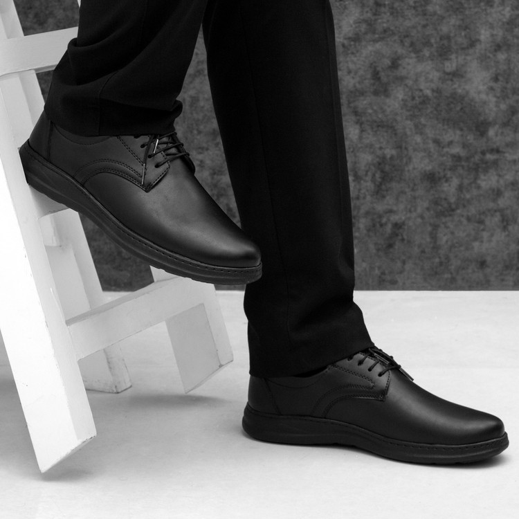 کفش مردانه رسمی بندی مدل اشتاین رنگ مشکی پرفرووش