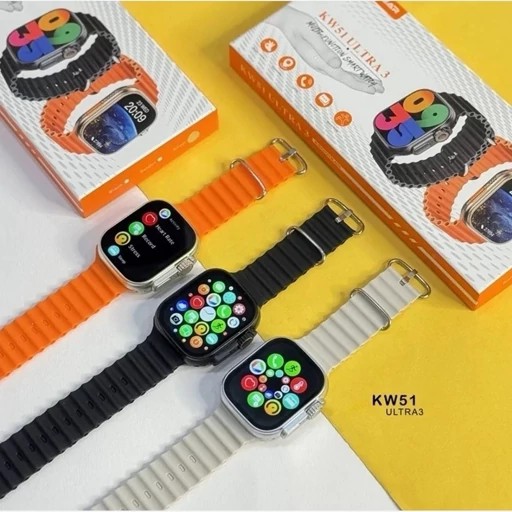 ساعت هوشمند KW51ULTRA 3 ورژن 2026 بالاترین کیفیت بازار فول امکانات بشرط پرفروش باحداقل سود پرفرووش