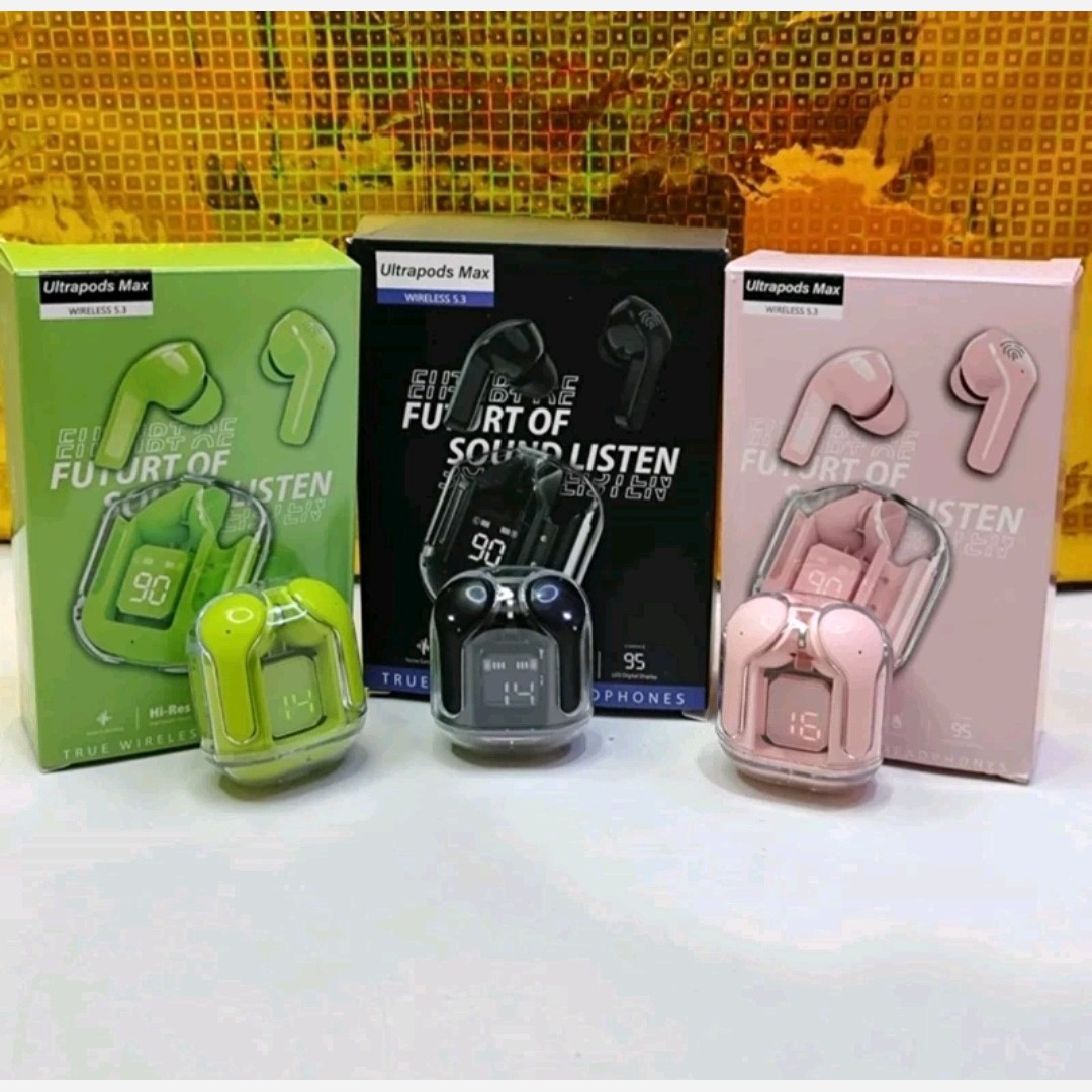 ایرپاد شیشه ایی مدل پرو و مدل مکس 2 گوش بهمراه کابل شارژ پرفروش باحداقل سود ارسال رایگان ایکس