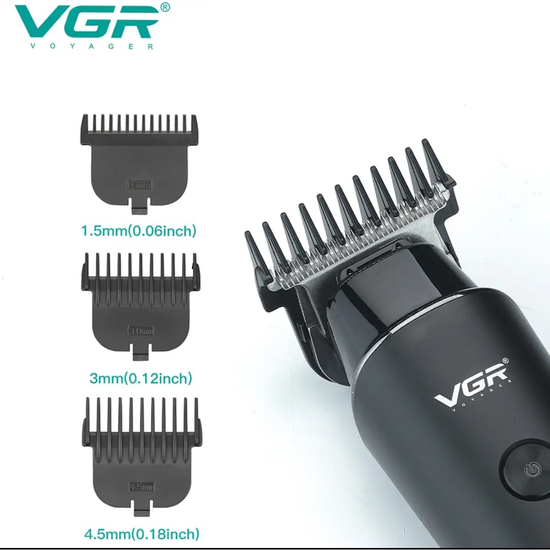 ماشین اصلاح وی جی آر VGR مدل 937 نمایشگر شارژ باتری گادی بزرگ پرفروش باحداقل سود ارسال رایگان ایکس