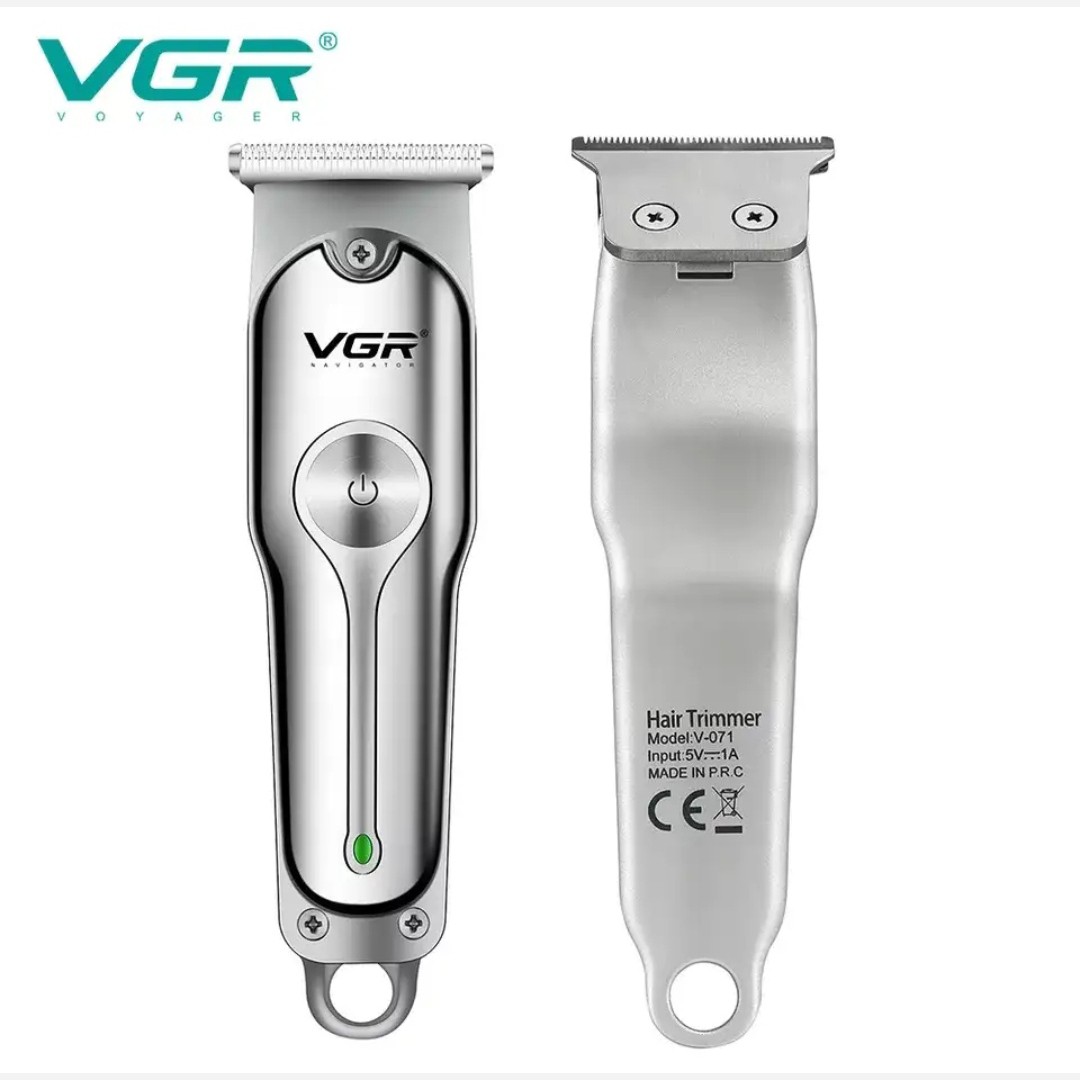 ماشین اصلاح VGR وی جی آر مدل 71 باکیفیت با تمام ملزومات پرفروش باحداقل سود ارسال رایگان *موزر*سه تیغ*مو زن بینی ایکس