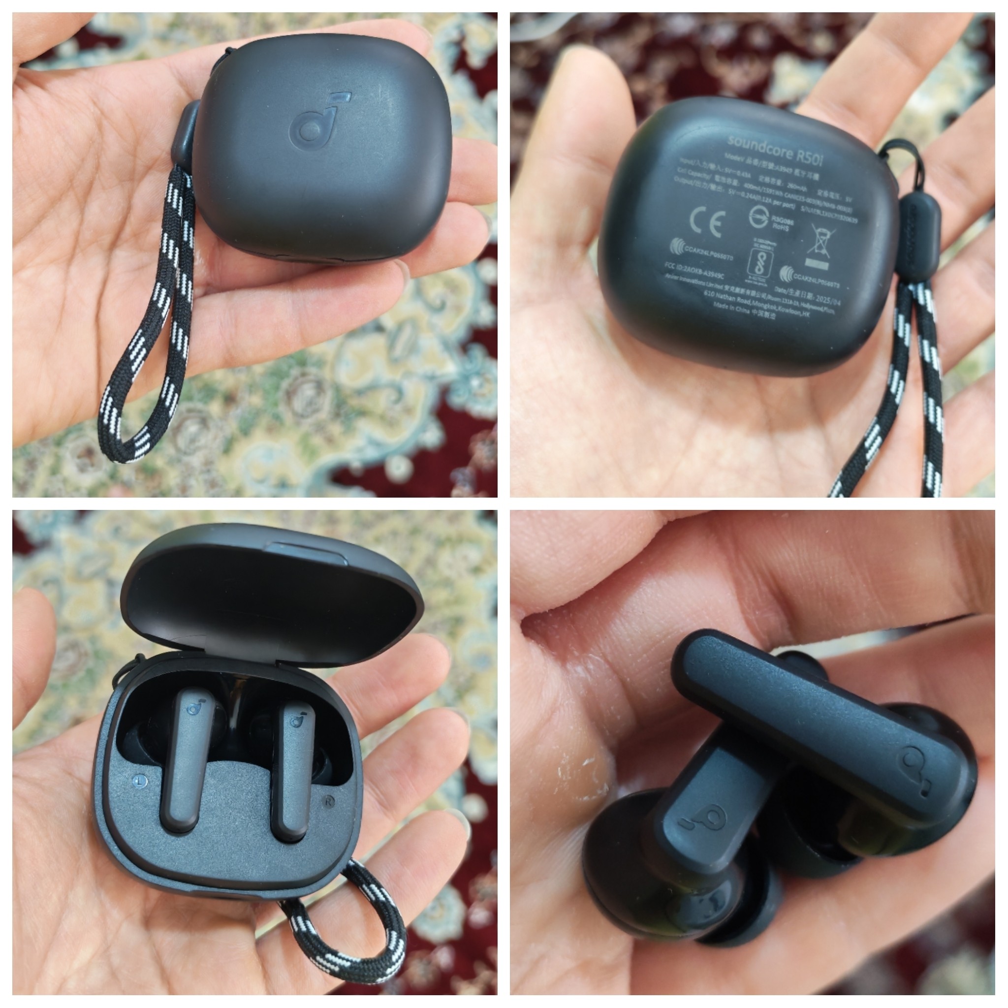 هندزفری بلوتوثی انکر Soundcore r50i - مقاوم در برابر آب و تعریق پرفروش ترین ایرپاد بازار پرفروش