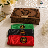 پرچم متبرک حرم امام حسین ( سوغات حرم با سند اصالت کالا از العتبه الحسینی )
