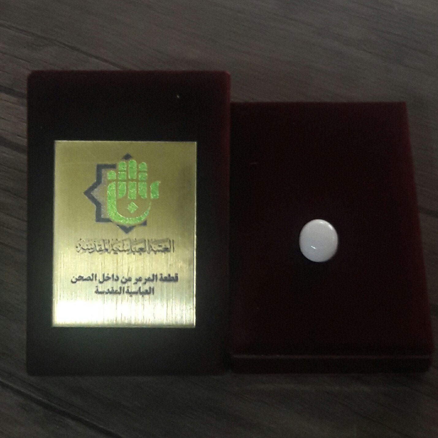نگین سنگ حرم اهلبیت عمده 250 عددی
