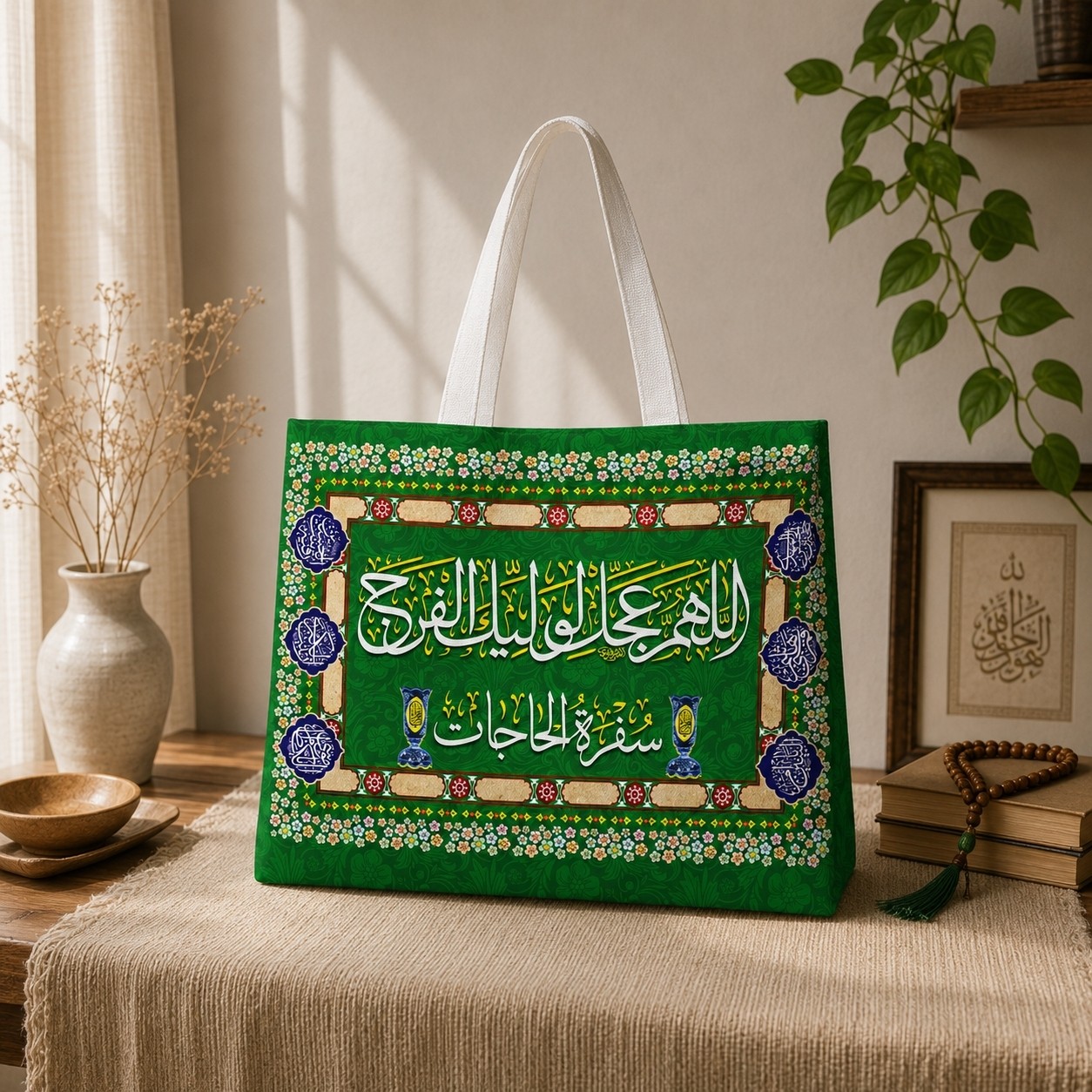 کیف سفره صلوات کوچک و بزرگ جنس مخمل با تخفیف ویژه کیفیت عالی کیسه تسبیح کیف تسبیح