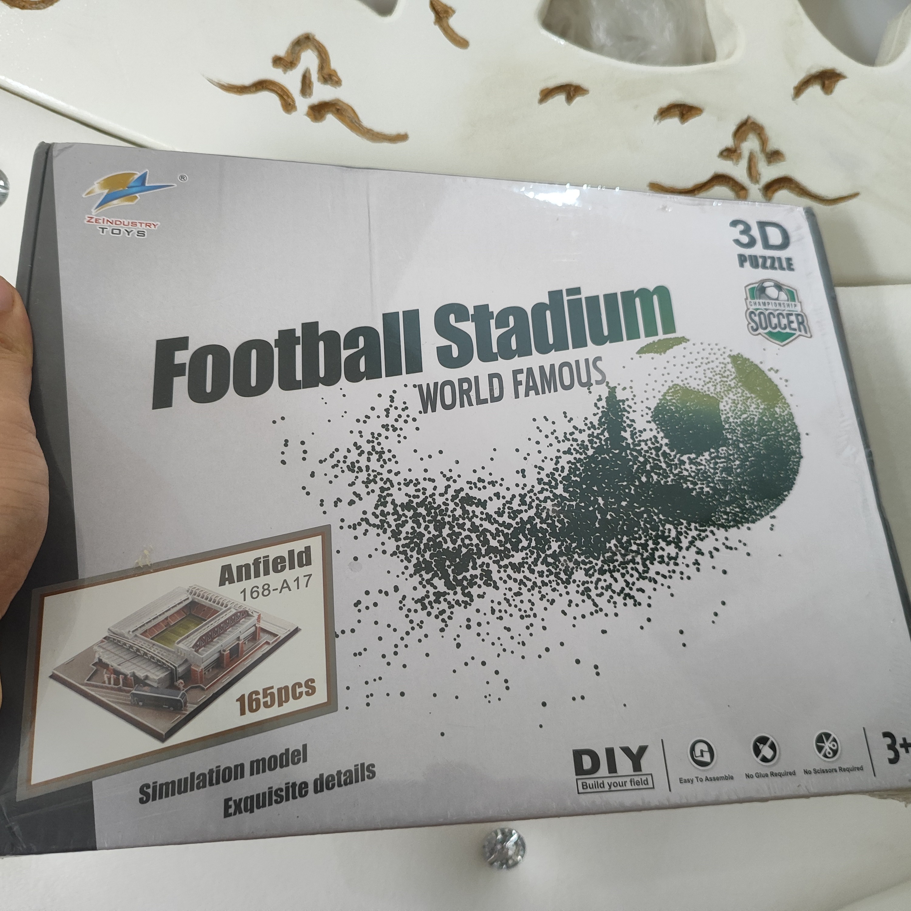 پازل 3 بعدی استادیوم آنفیلد