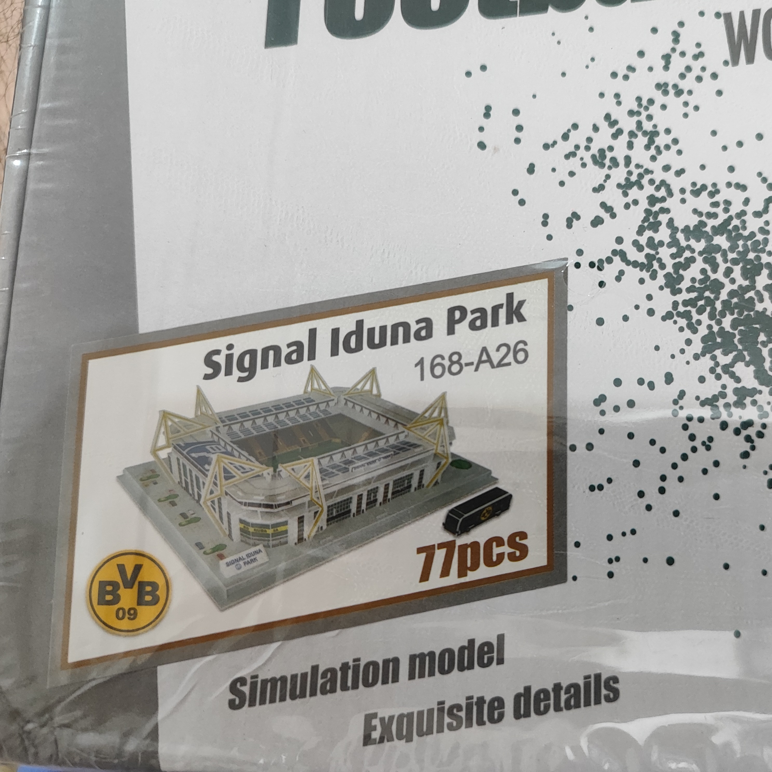 پازل سه بعدی استادیوم دورتموند ورزشگاه وستفالن سیگنال ایدونا پارک pazzle signal iduna park 3d