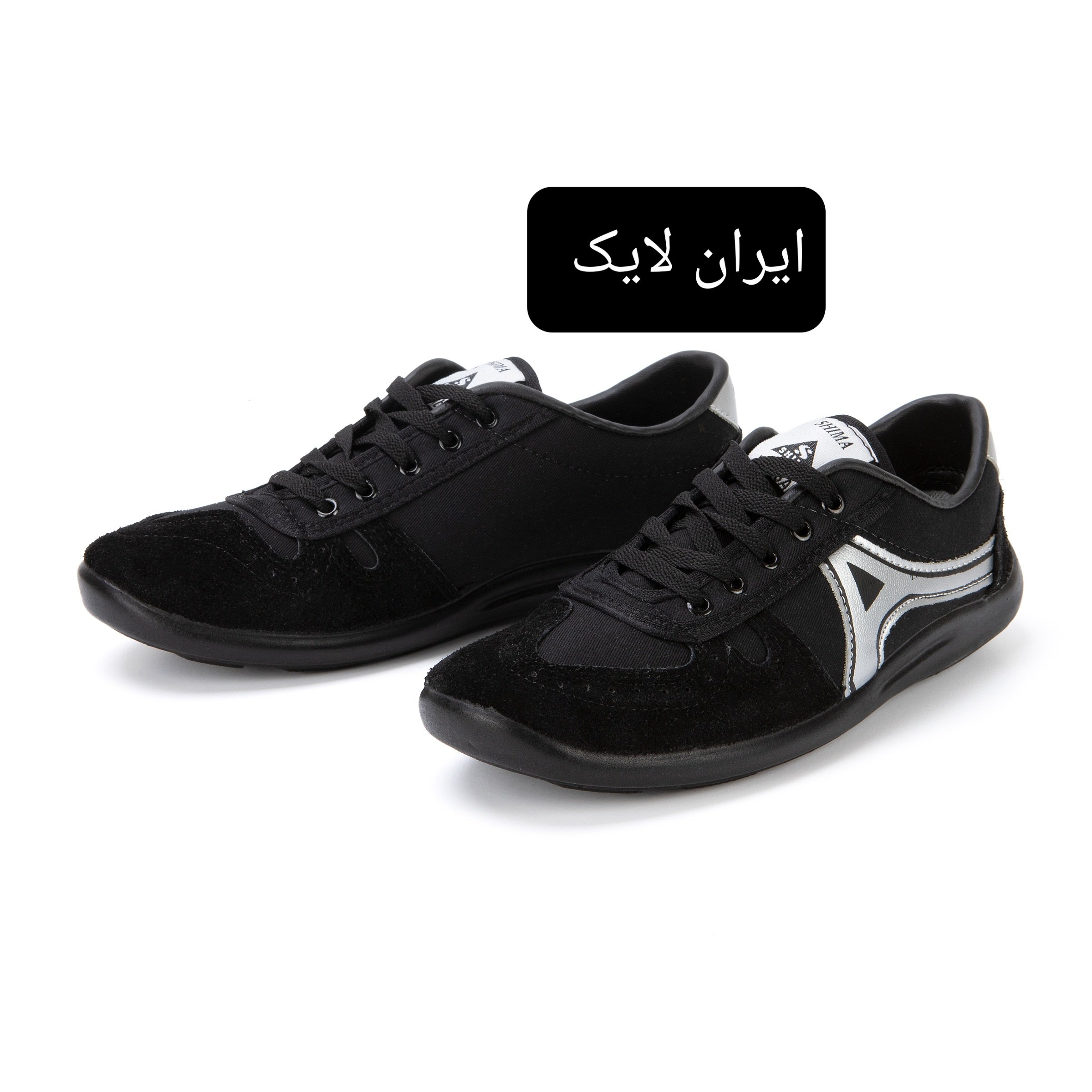 کتانی مردانه کفش ورزشی کتونی اسپرت مردانه کتانی فوتسال مشکی مردانه حراجی کفی پیو سایز 40تا45 مدل آلفا مدل دابلیو