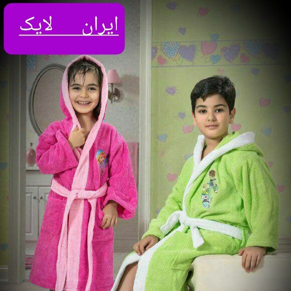 حوله تنپوش بچه گانه حوله پالتویی حوله خارجی کودک حوله پالتویی هفت رنگ حوله اعلا پالتویی کودک حوله حمام
