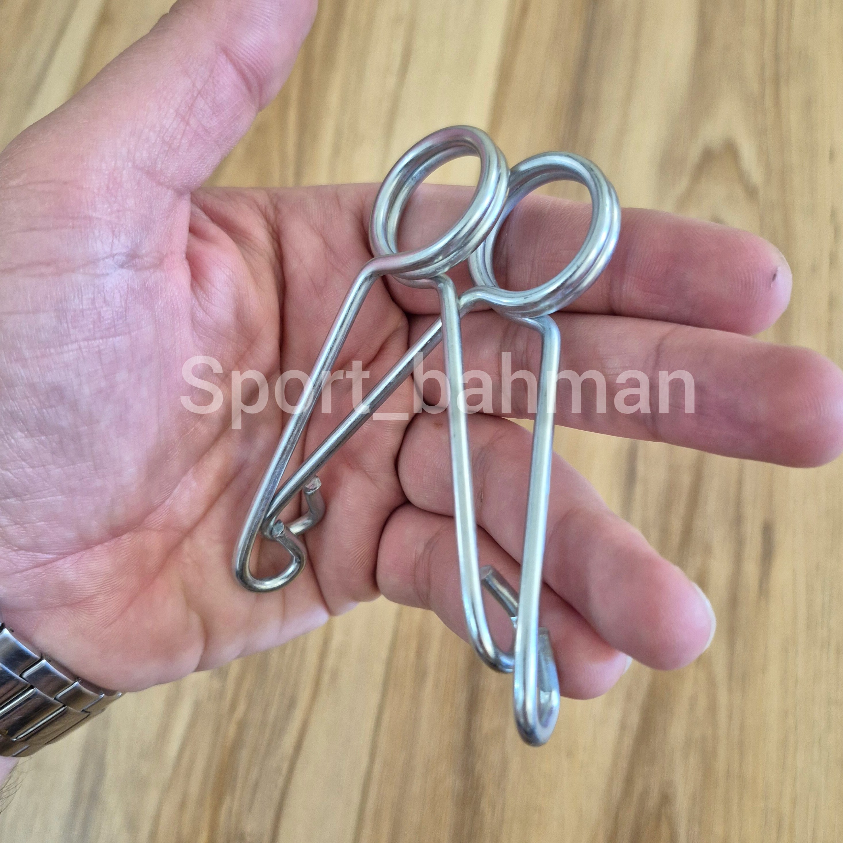 گیره هالتر فلزی کوچک (جفتی)