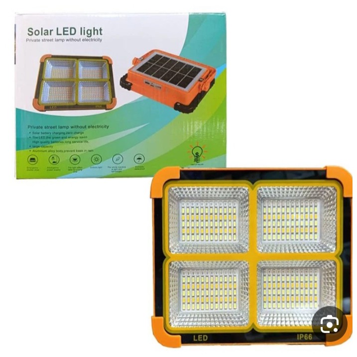 پروژکتور شارژی و خورشیدی 1200 وات Solar LED light Private